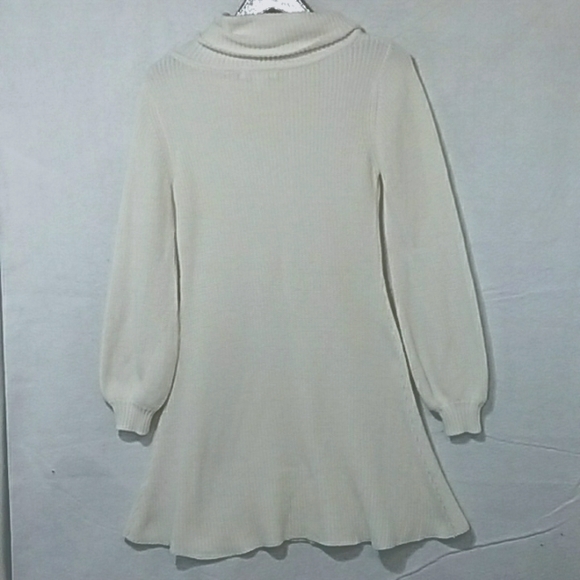 Lascana Venus women's sweater dress size med open knit slightly sheer - Picture 3 of 8